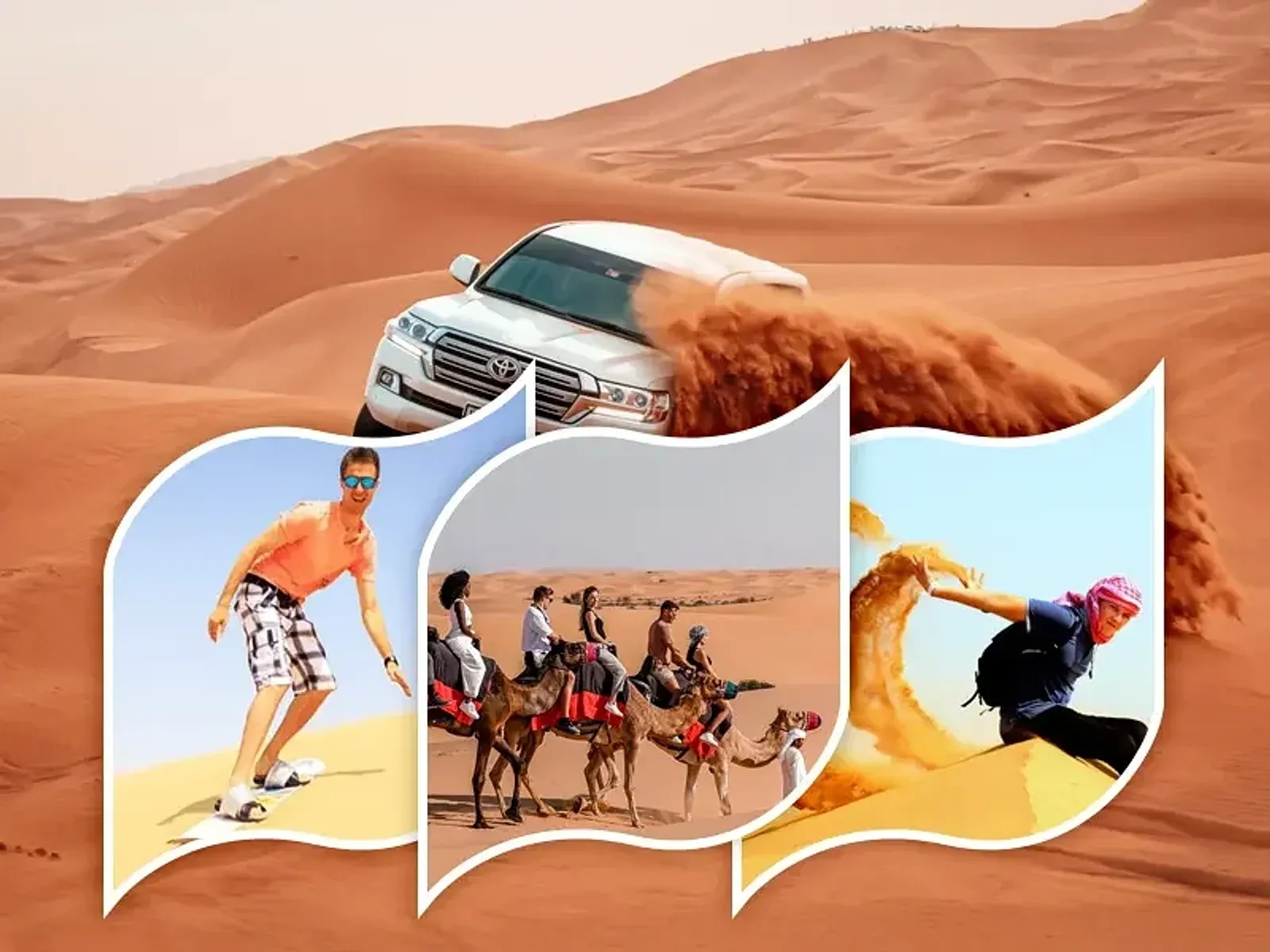 Morning Desert Safari With Land Cruiser 4×4
