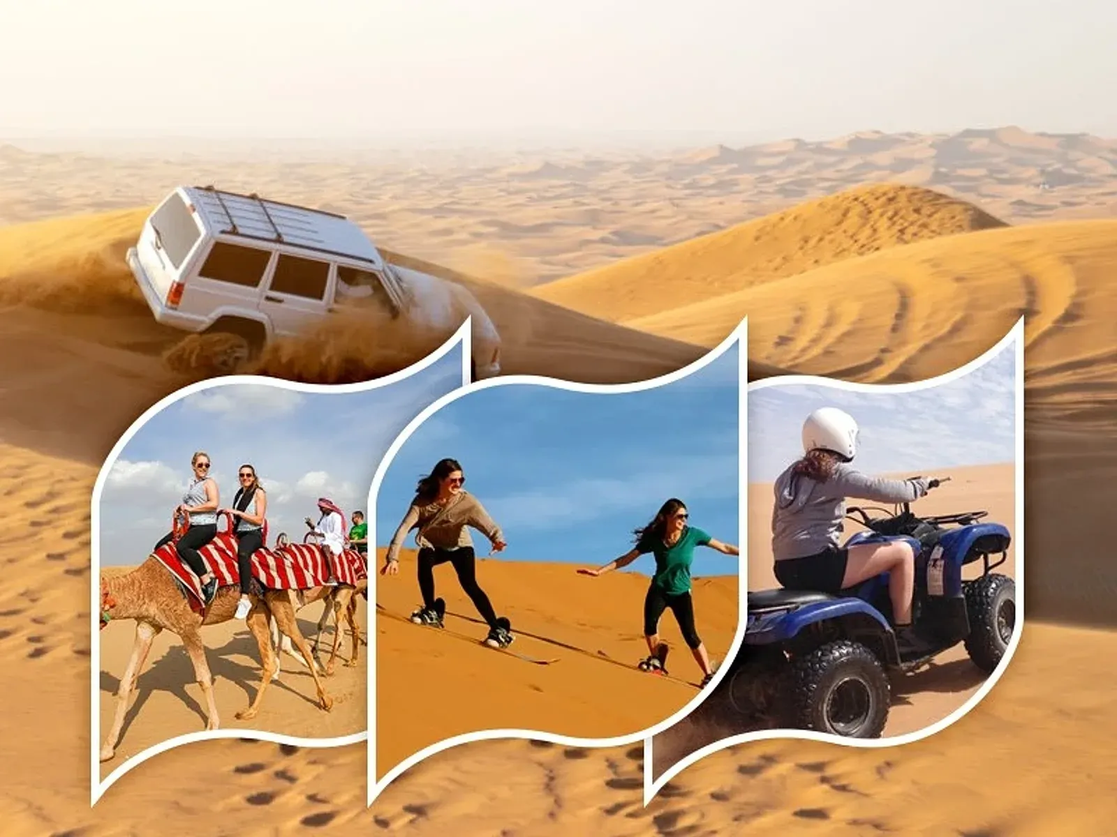Morning Desert Safari With Land Cruiser 4×4 + 30 Min ATV Quad Bike