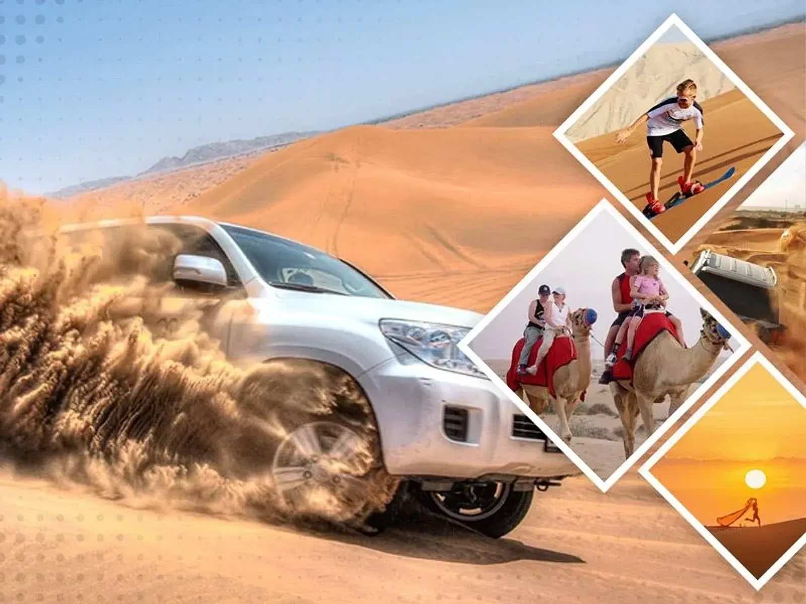 Private Morning Desert Safari With Land Cruiser 4×4