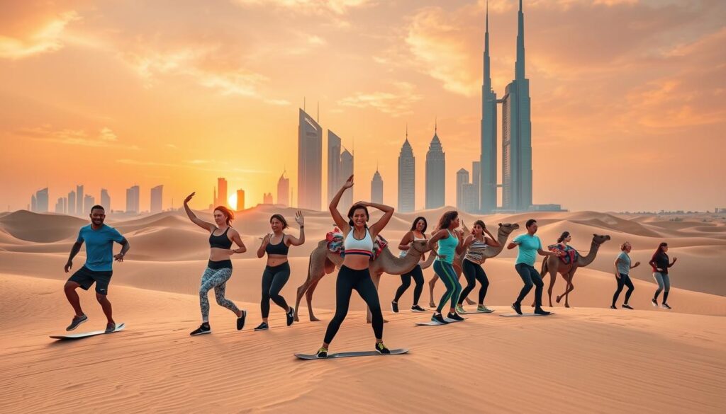 Adventure fitness in Dubai