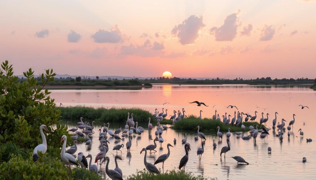 Bird watching Al Qudra