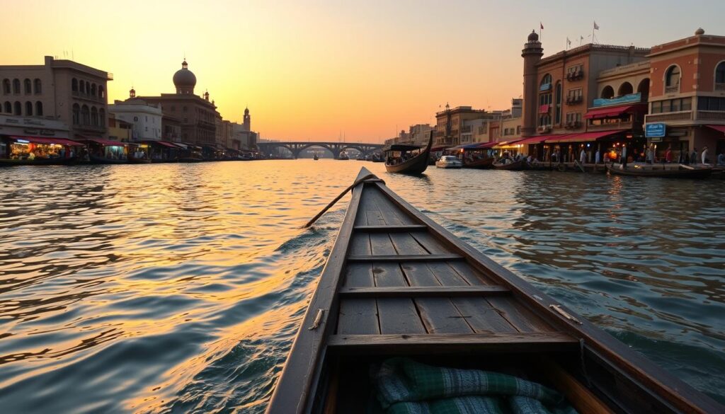 Dubai Creek abra ride