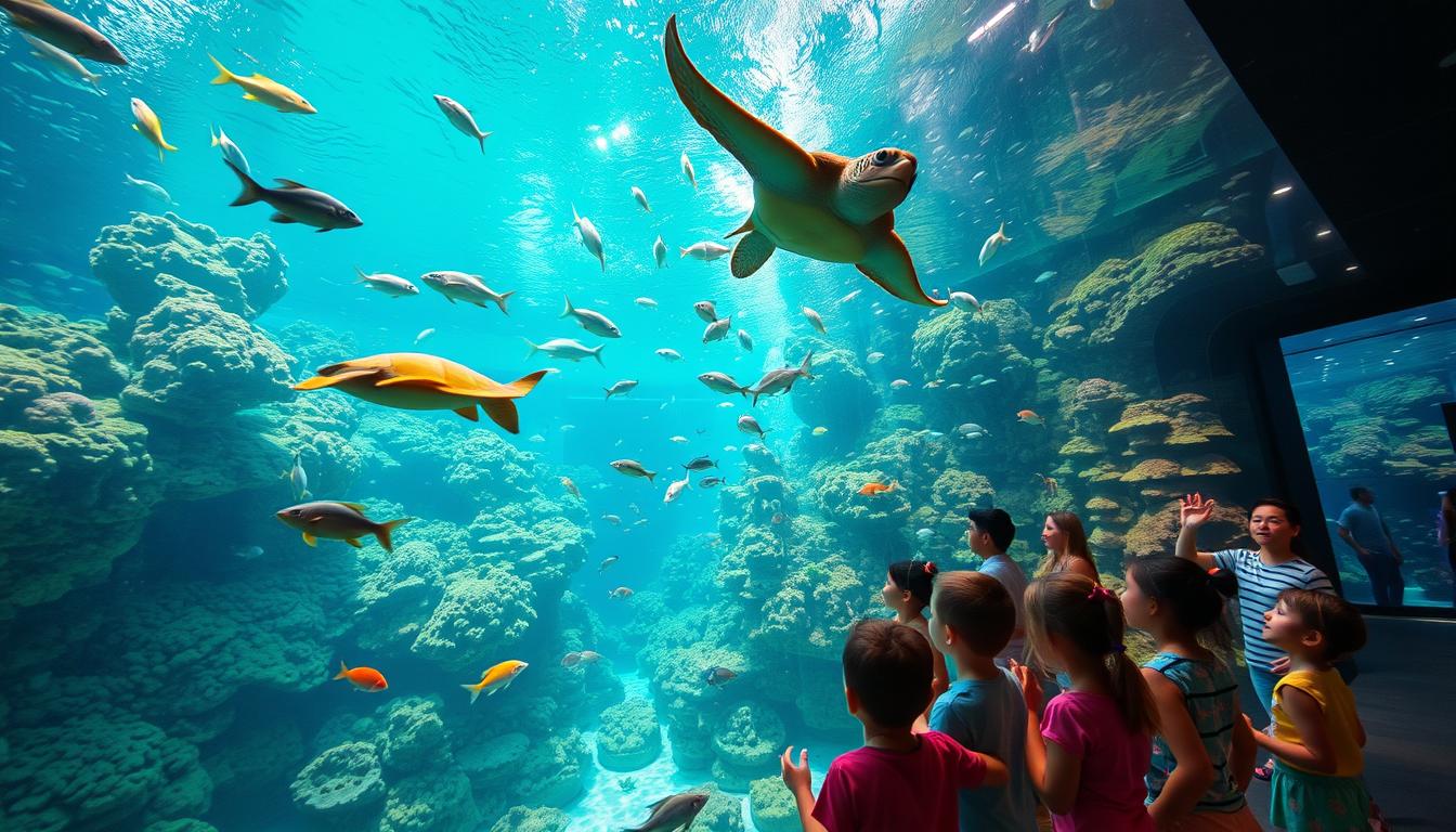 Family-friendly aquariums Dubai