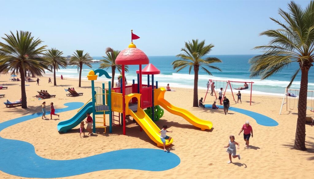 Beachside playgrounds Dubai