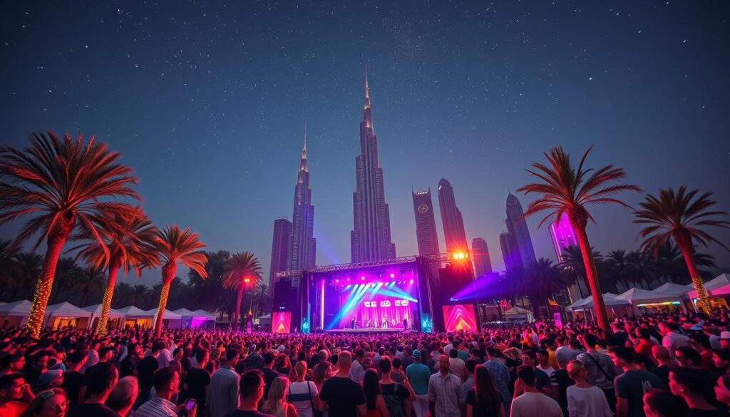 Dubai pop concerts seasonal