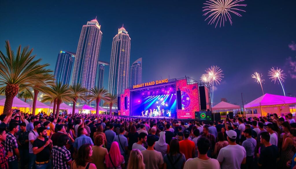 Dubai pop concerts seasonal