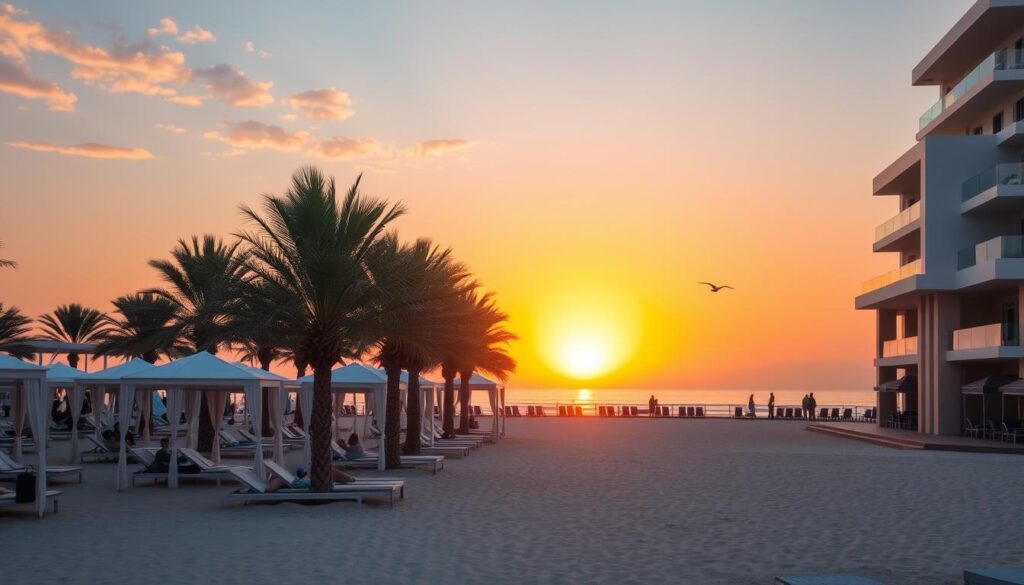 Dubai’s Top Beach Clubs for Relaxation and Sunset Views