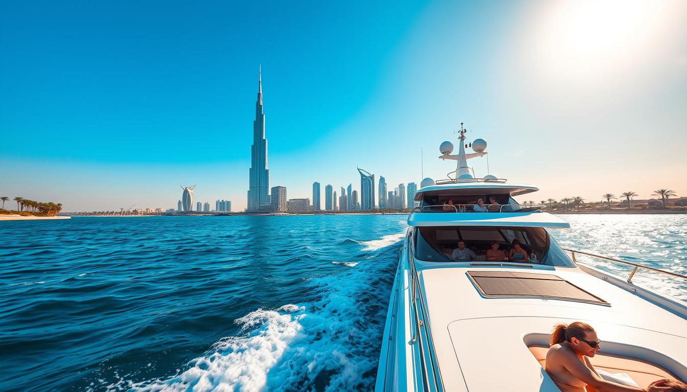 Full-day yacht tour Dubai