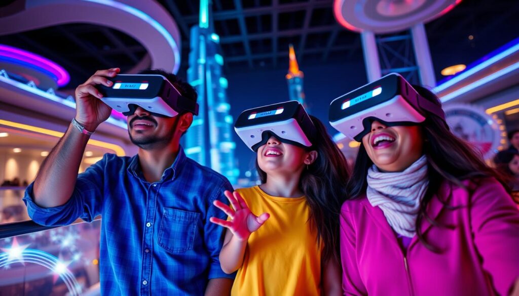 Immersive VR Dubai family