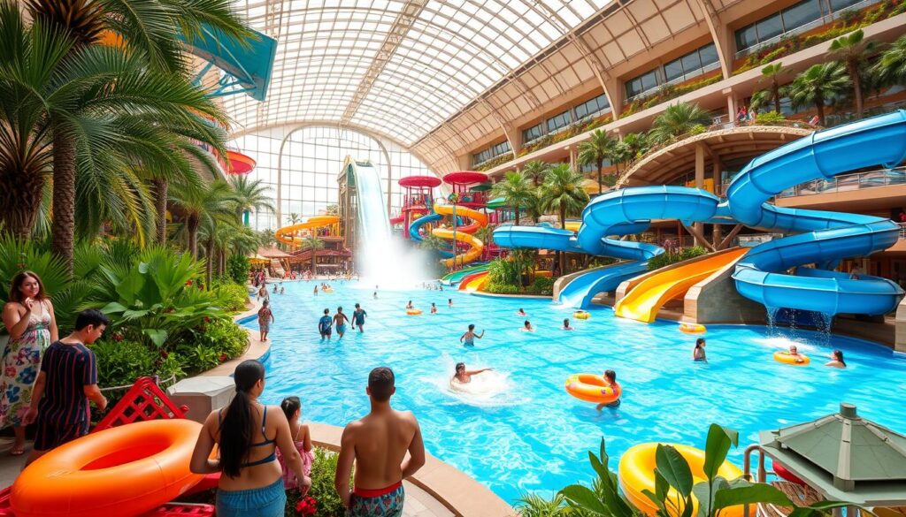 Indoor water parks Dubai