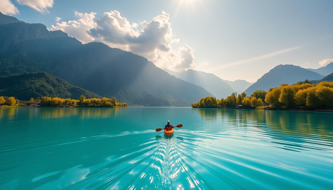 Kayaking in Hatta Dubai