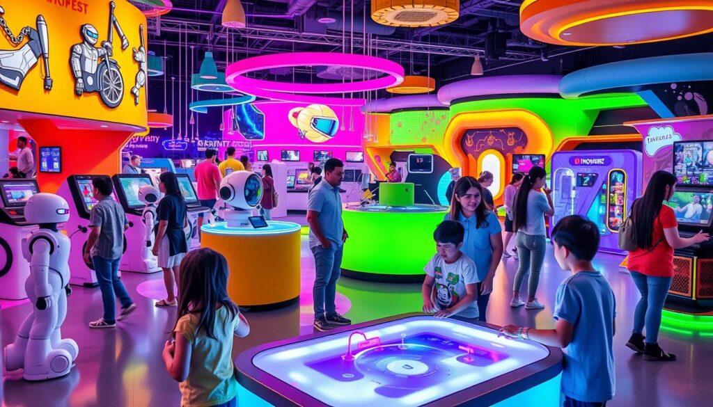 Kid-friendly tech zones Dubai