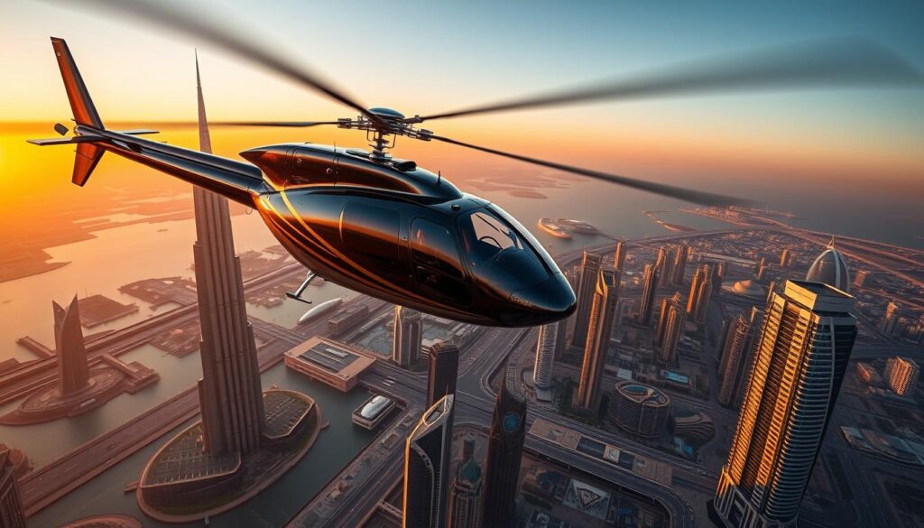 Luxury helicopter packages Dubai