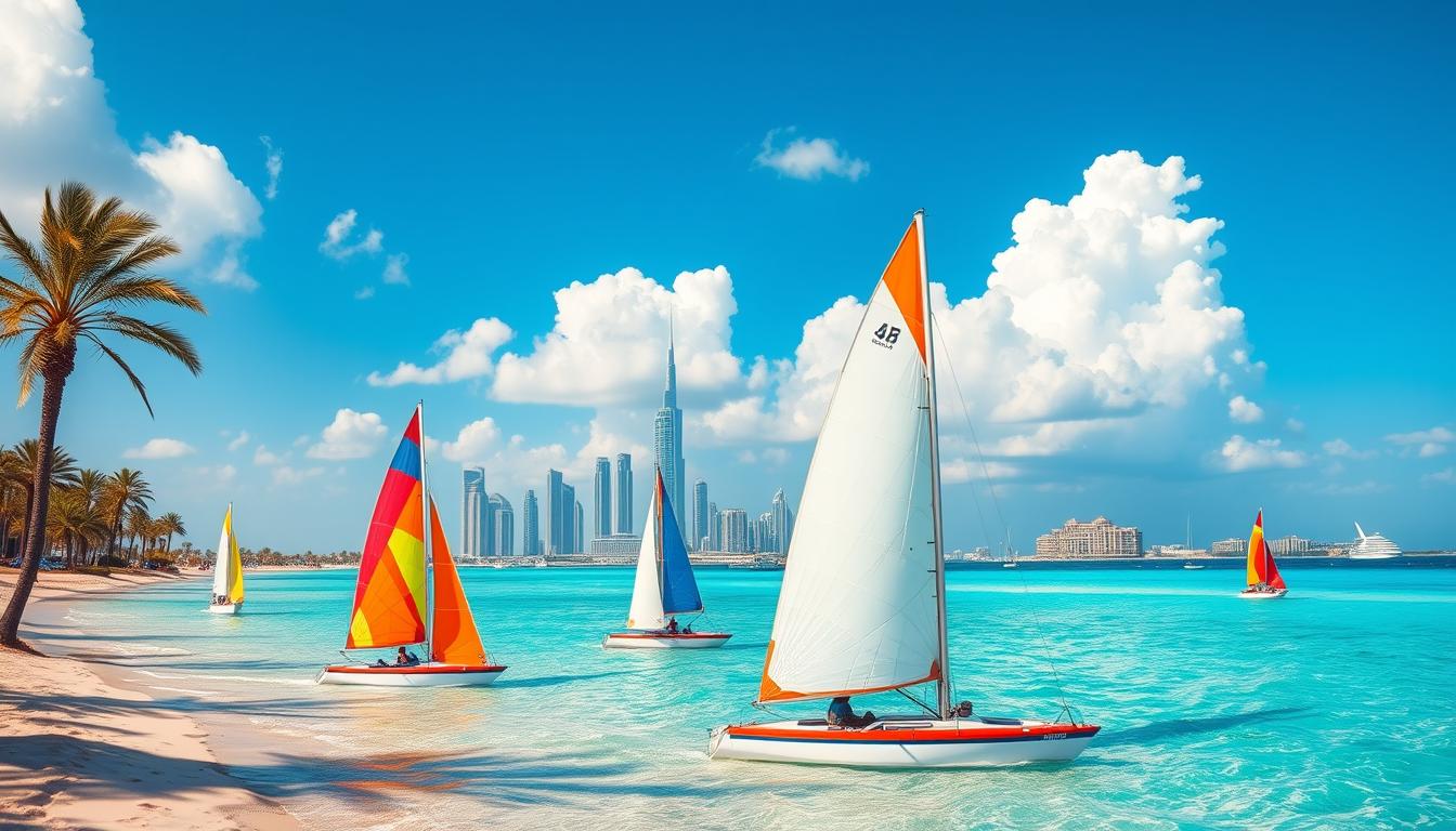 Sailing Jumeirah Beach