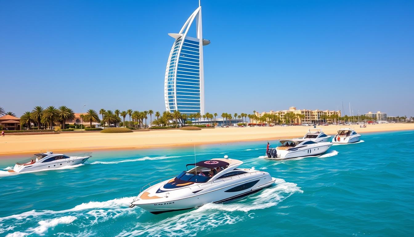 Scenic boat tours Jumeirah Beach