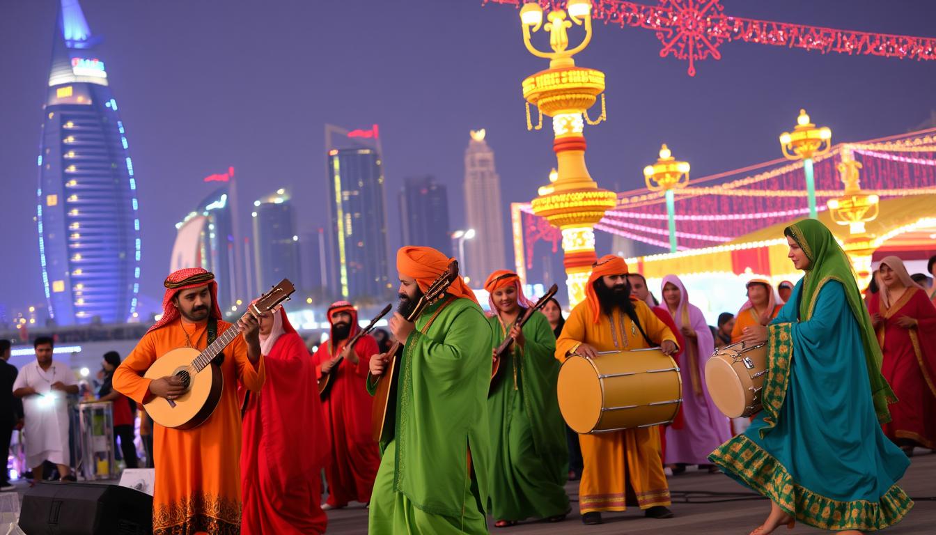 Traditional music events Dubai