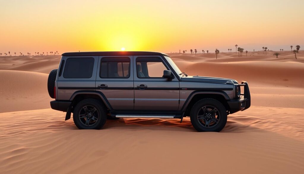 Desert safari pickup near Al Warqa Dubai