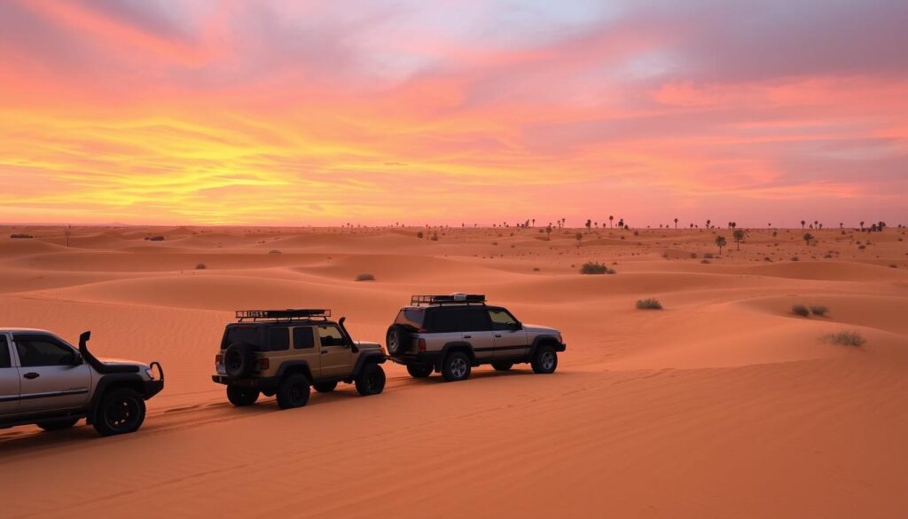 Desert safari pickup near Nad Al Sheba Dubai