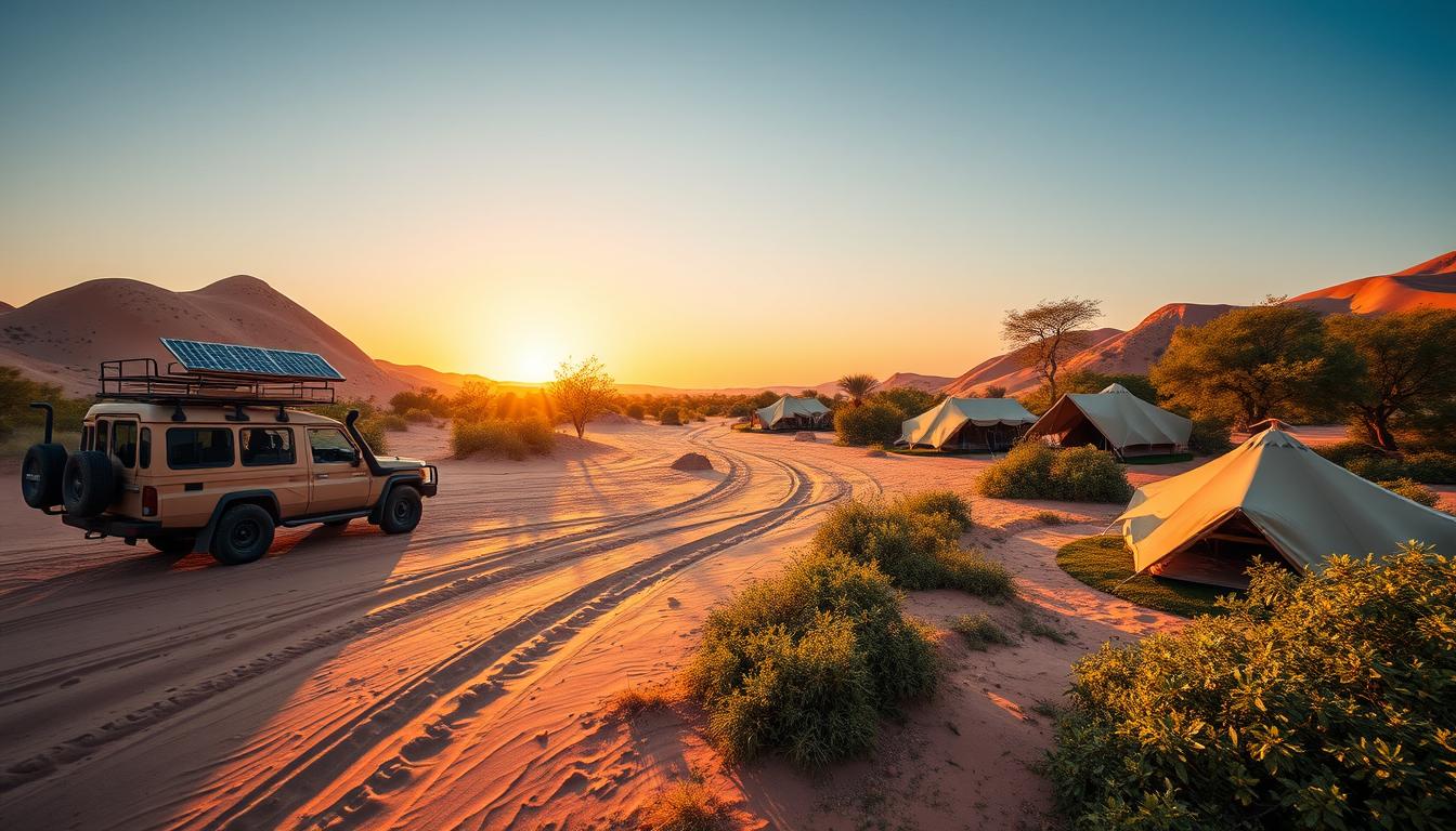 Eco-friendly desert safari practices