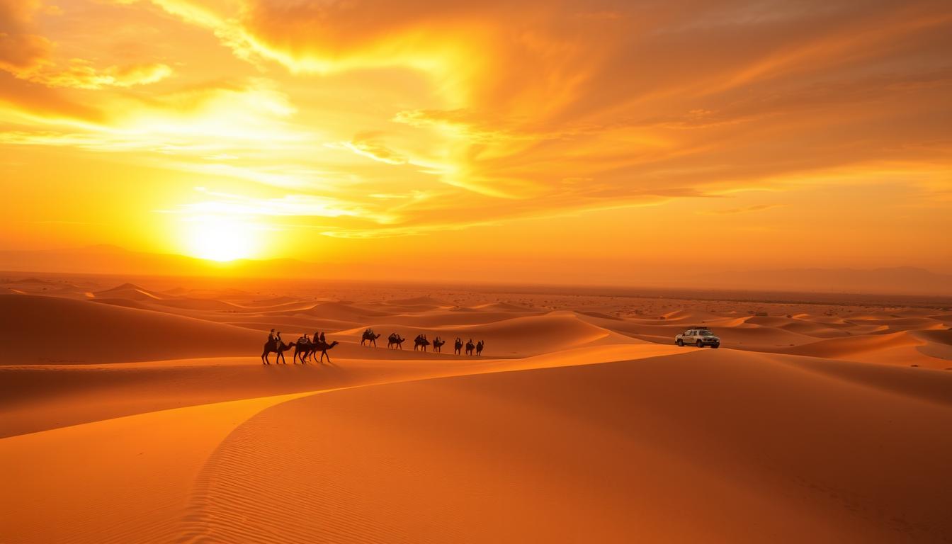 Evening desert safari Dubai