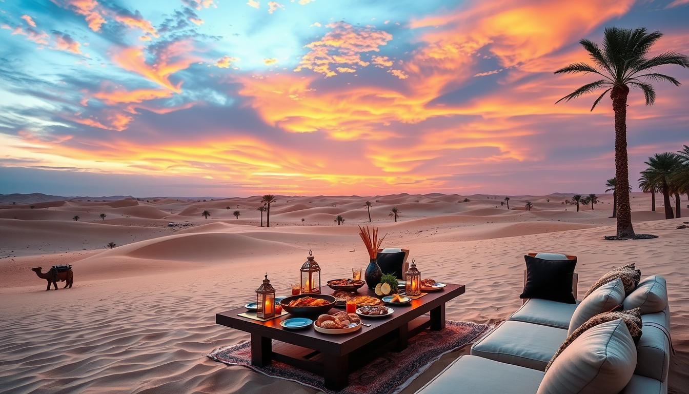 bbq dinner desert safari dubai