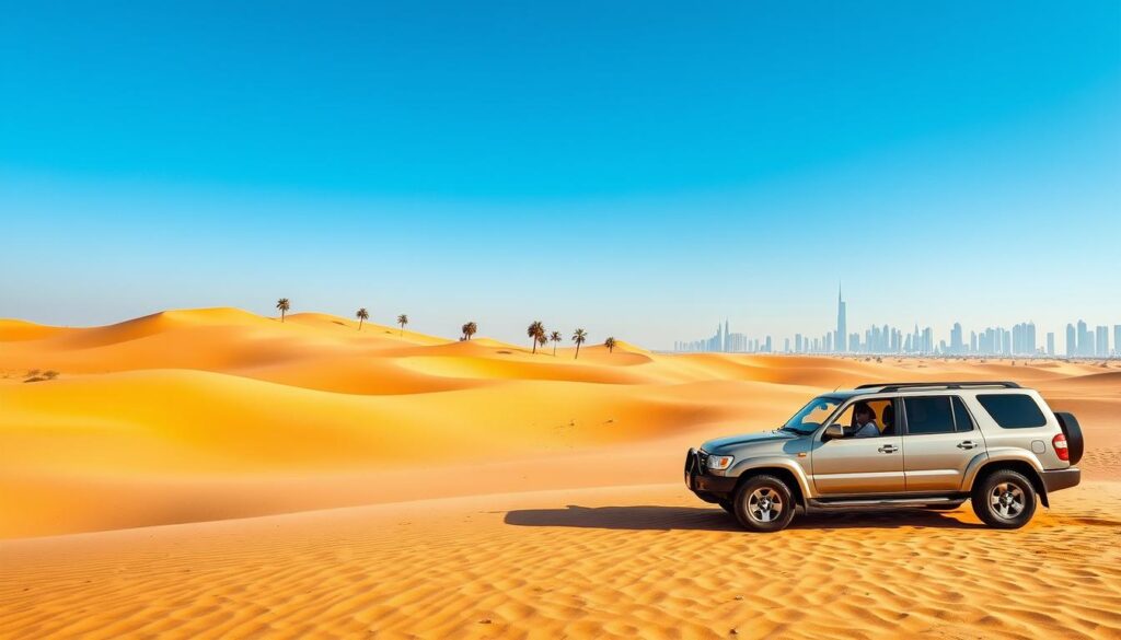 desert safari pickup near Business Bay Dubai