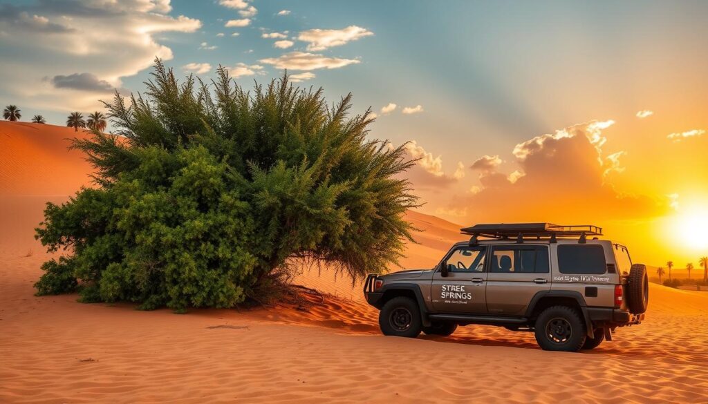 desert safari pickup near The Springs Dubai