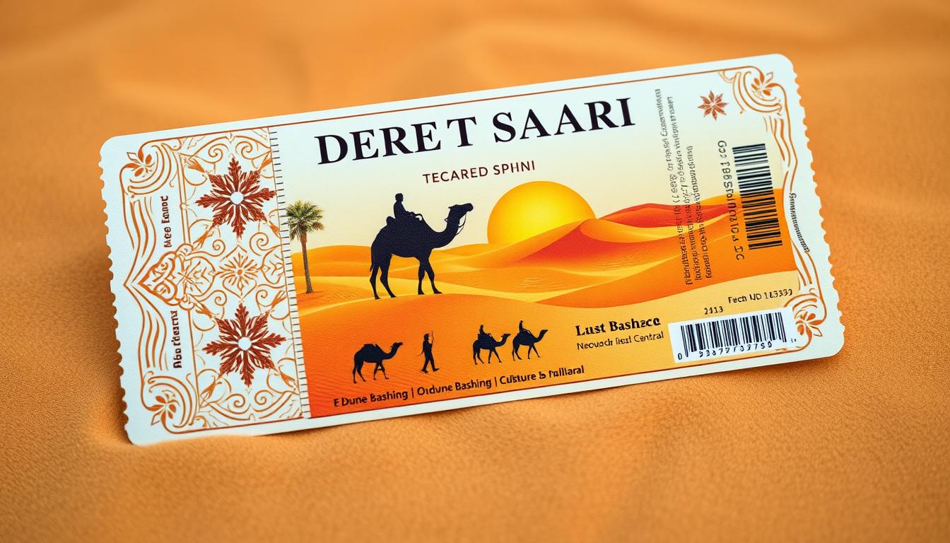 desert safari ticket