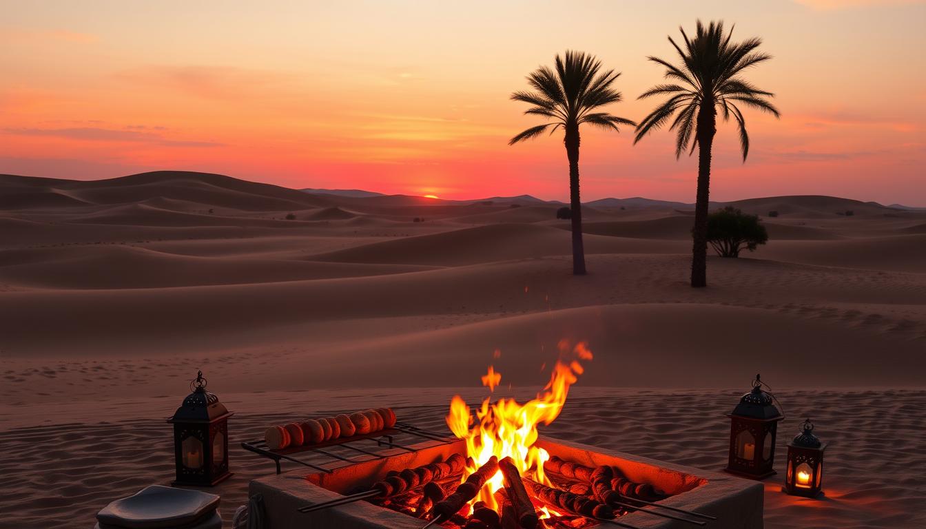 desert safari with bbq dinner