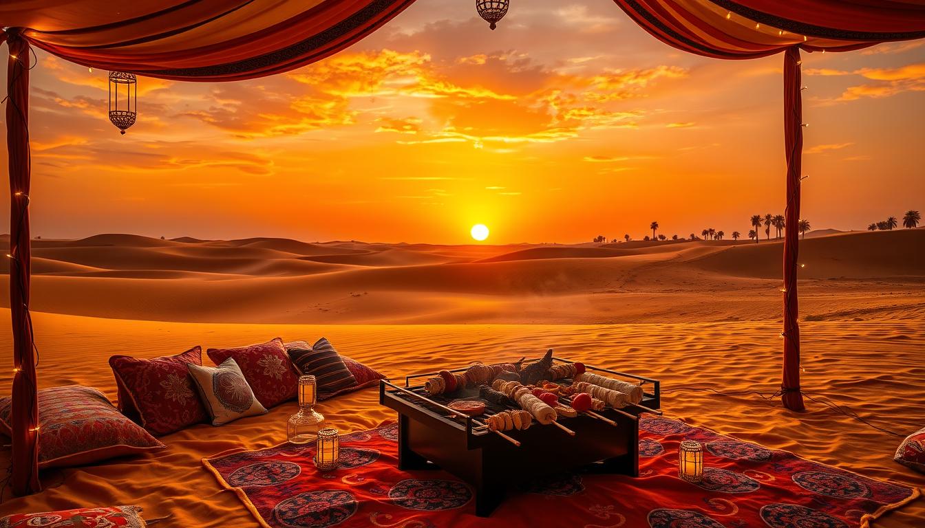 dubai desert safari with bbq dinner