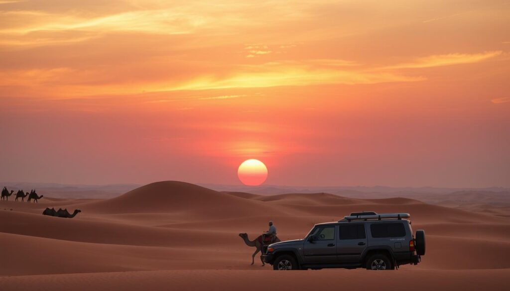 evening desert safari dubai price