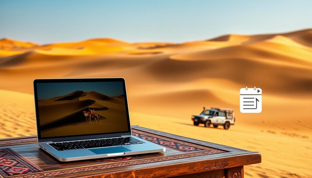 how to book desert safari in dubai