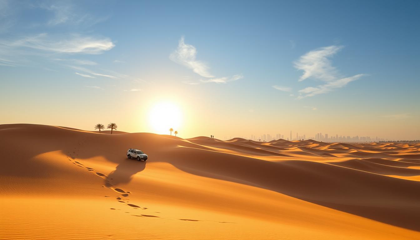 morning desert safari in dubai