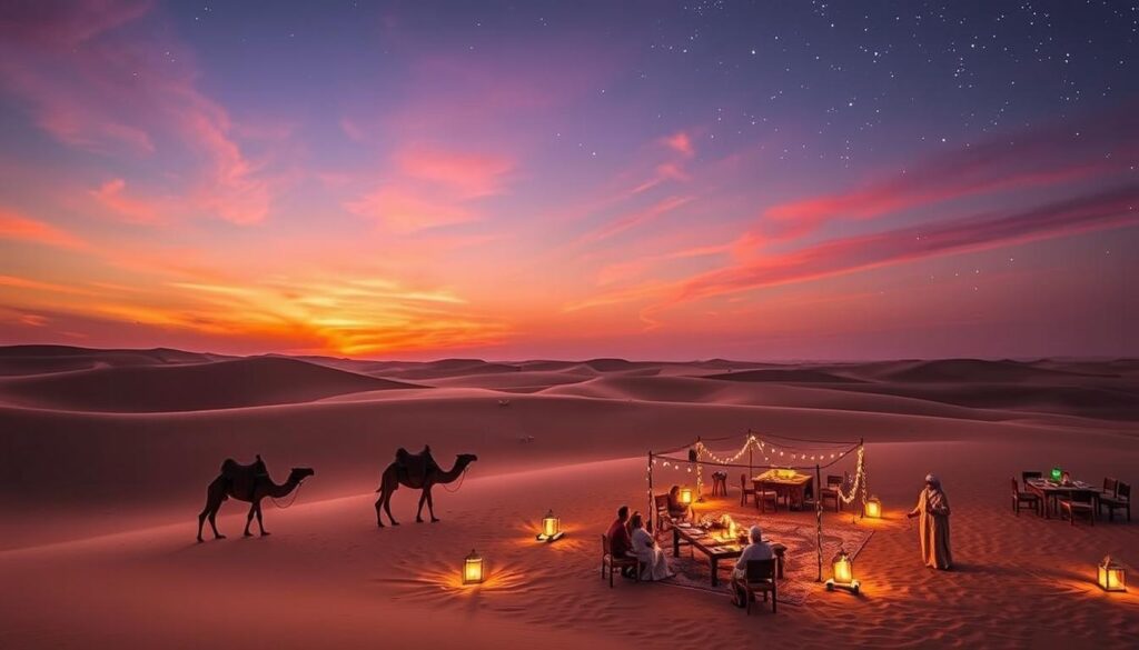 Evening Desert Safari Dubai: BBQ Dinner and Entertainment