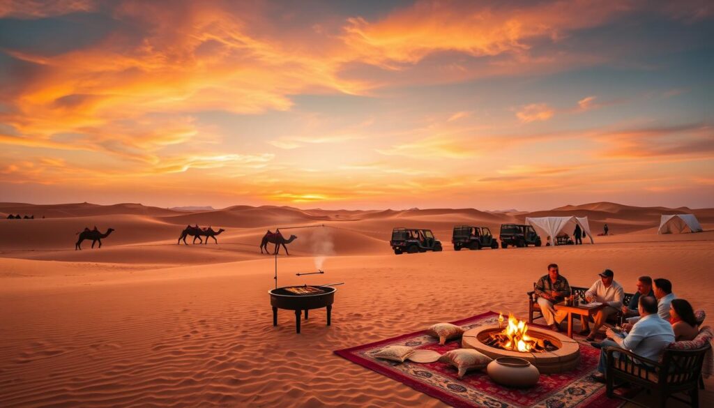 Evening Desert Safari Dubai: BBQ Dinner and Entertainment