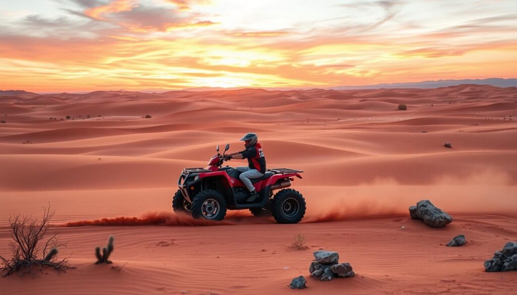 Morning Desert Safari: A Thrilling ATV Ride Experience