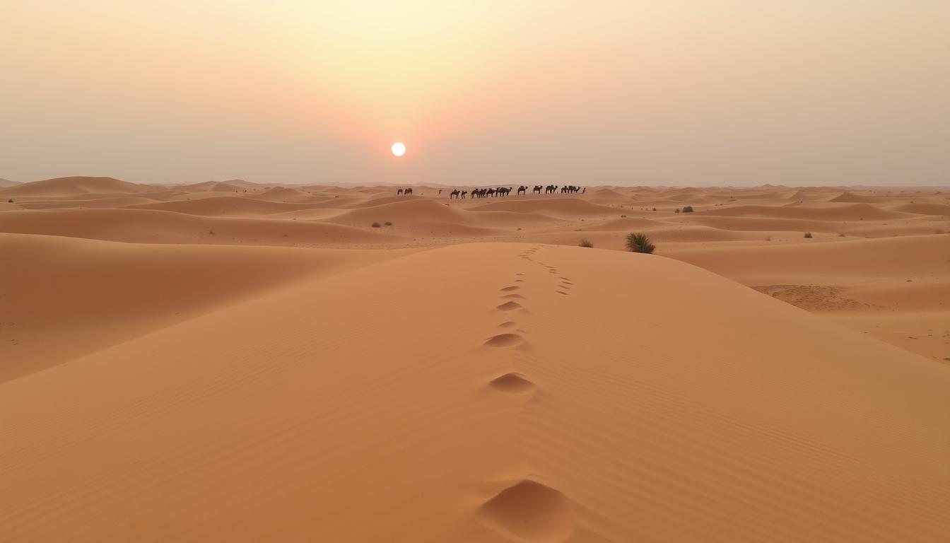 Morning Desert Safari: Experiencing the Silence of the Desert