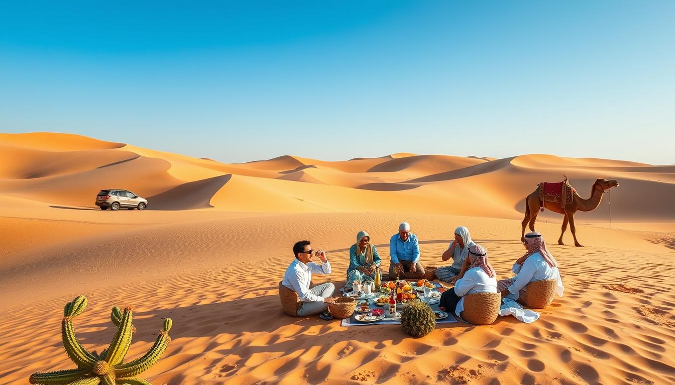 Refreshing Activities in a Morning Desert Safari