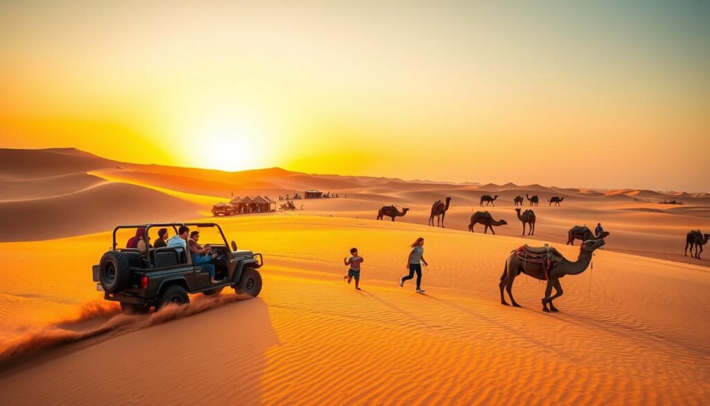 Why Evening Desert Safaris Are Perfect for Families