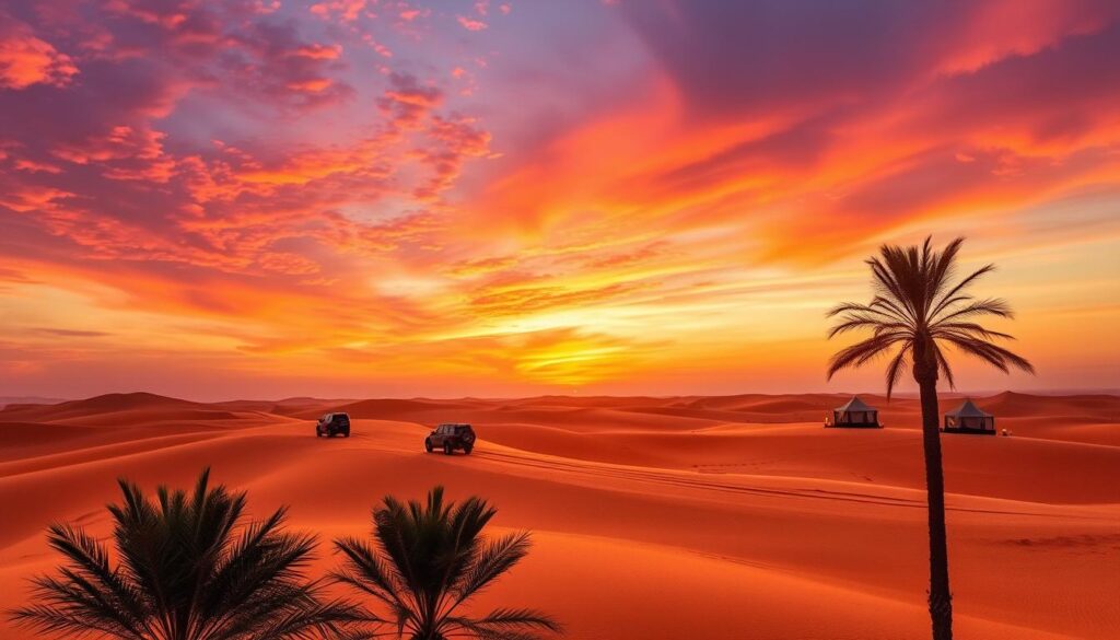 evening desert safari dubai