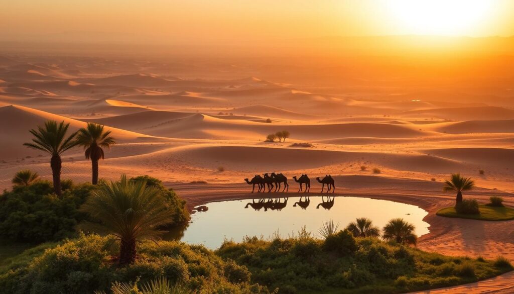 evening and morning desert safari dubai
