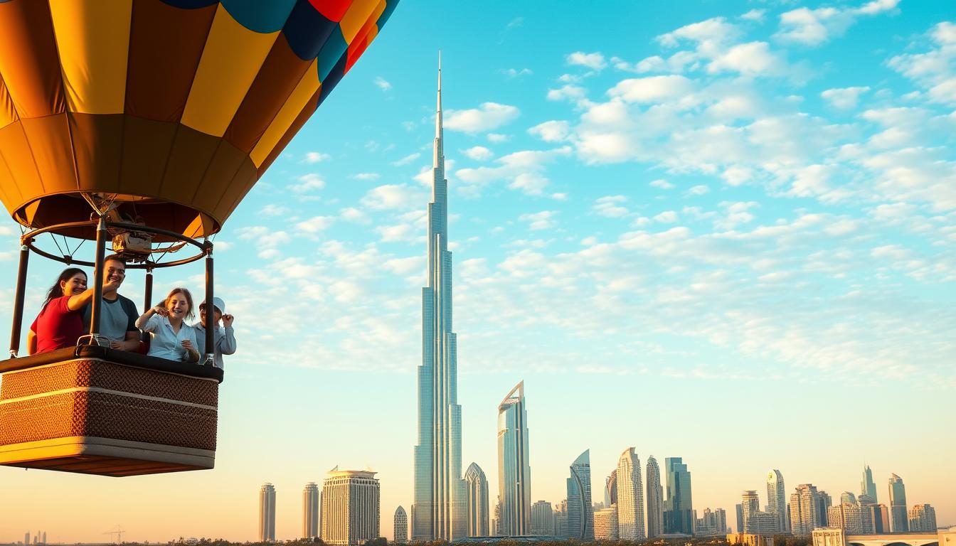 Are kids allowed in hot air balloon Dubai?