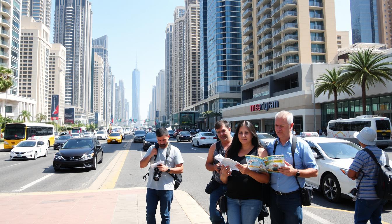 Are tourists allowed to drive in Dubai?