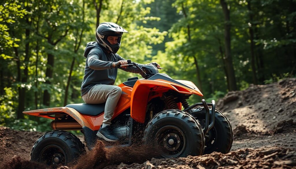 Can a 13 year old ride a quad bike?