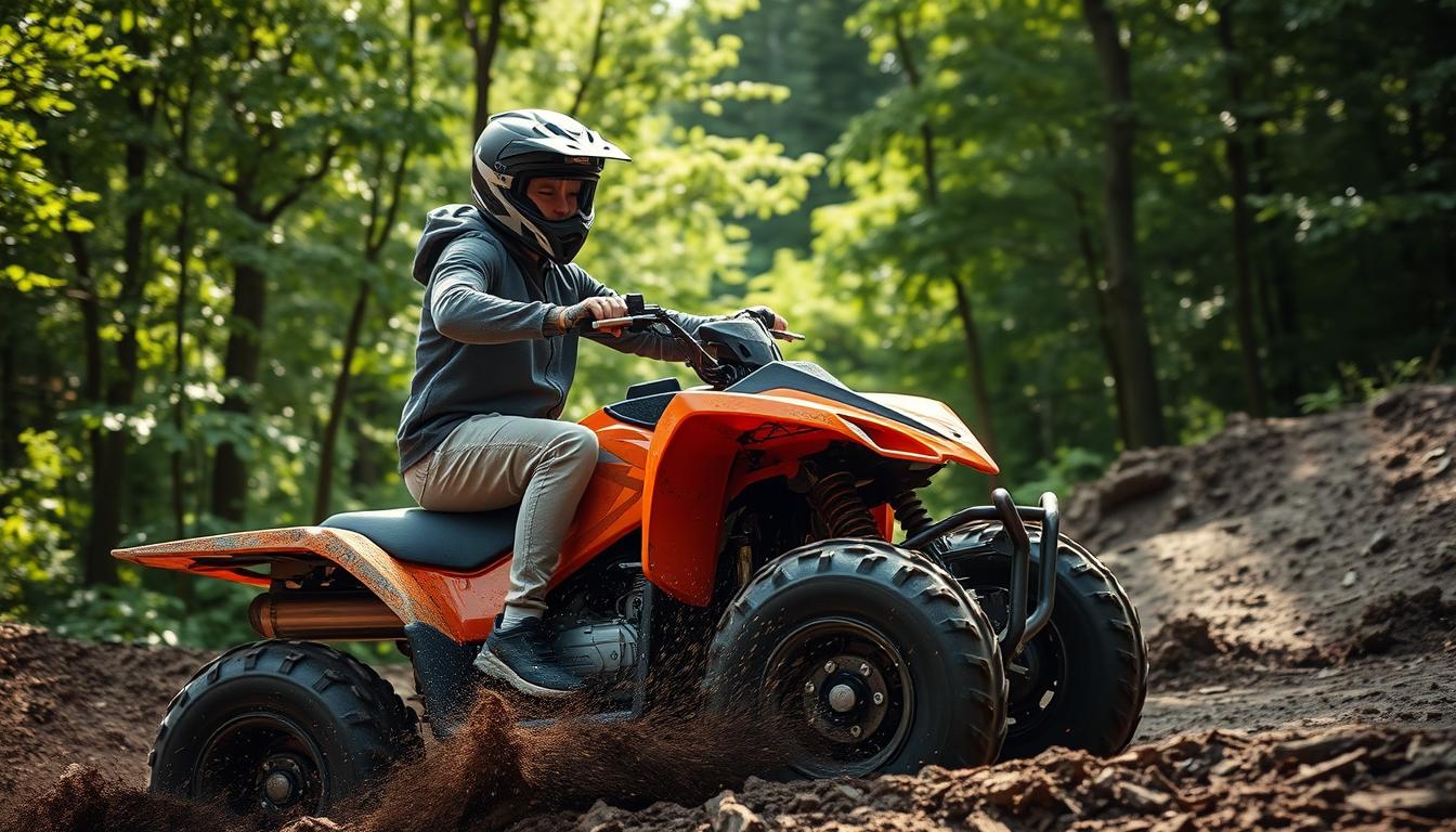 Can a 13 year old ride a quad bike?