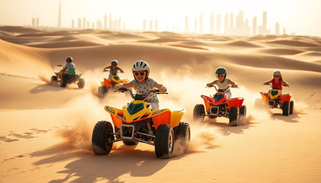 Can kids do quad biking in Dubai?