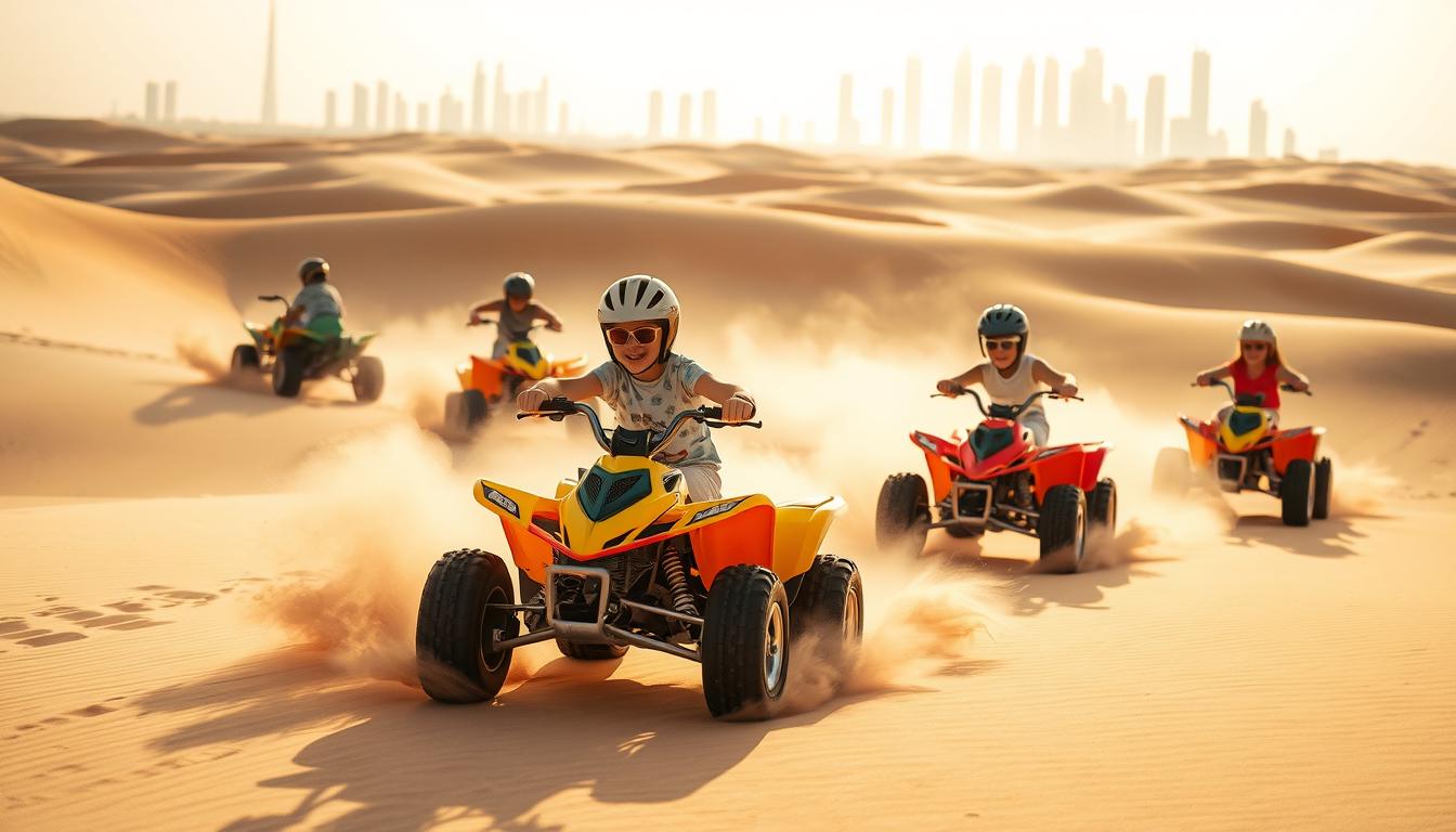 Can kids do quad biking in Dubai?
