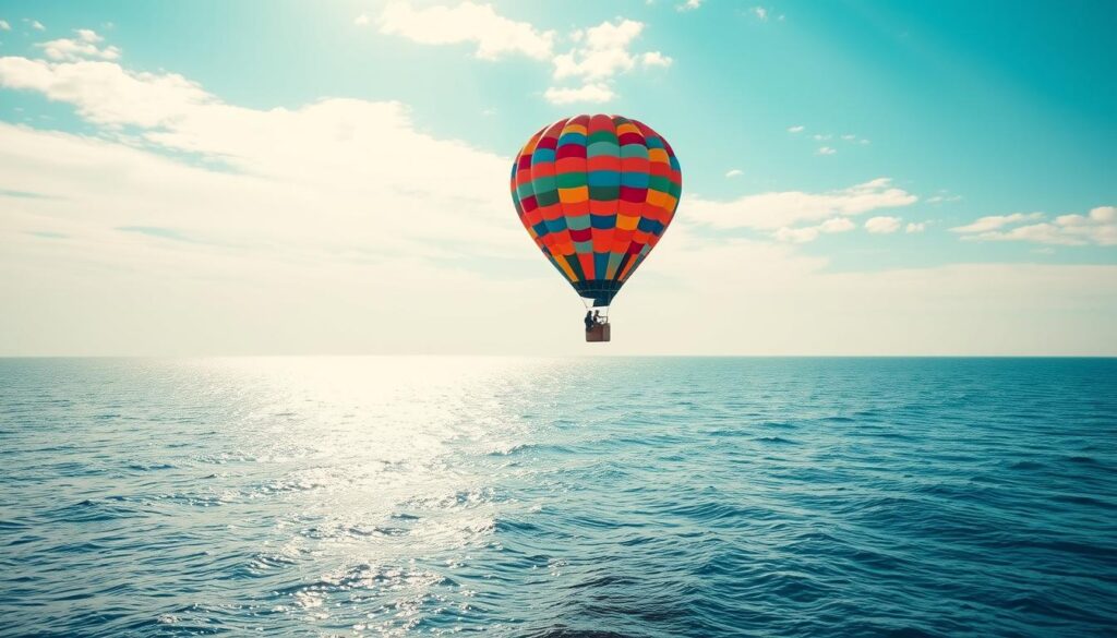 Can you cross the ocean in a hot air balloon?