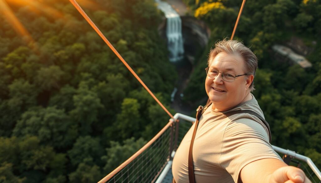Can you zipline if you are overweight?