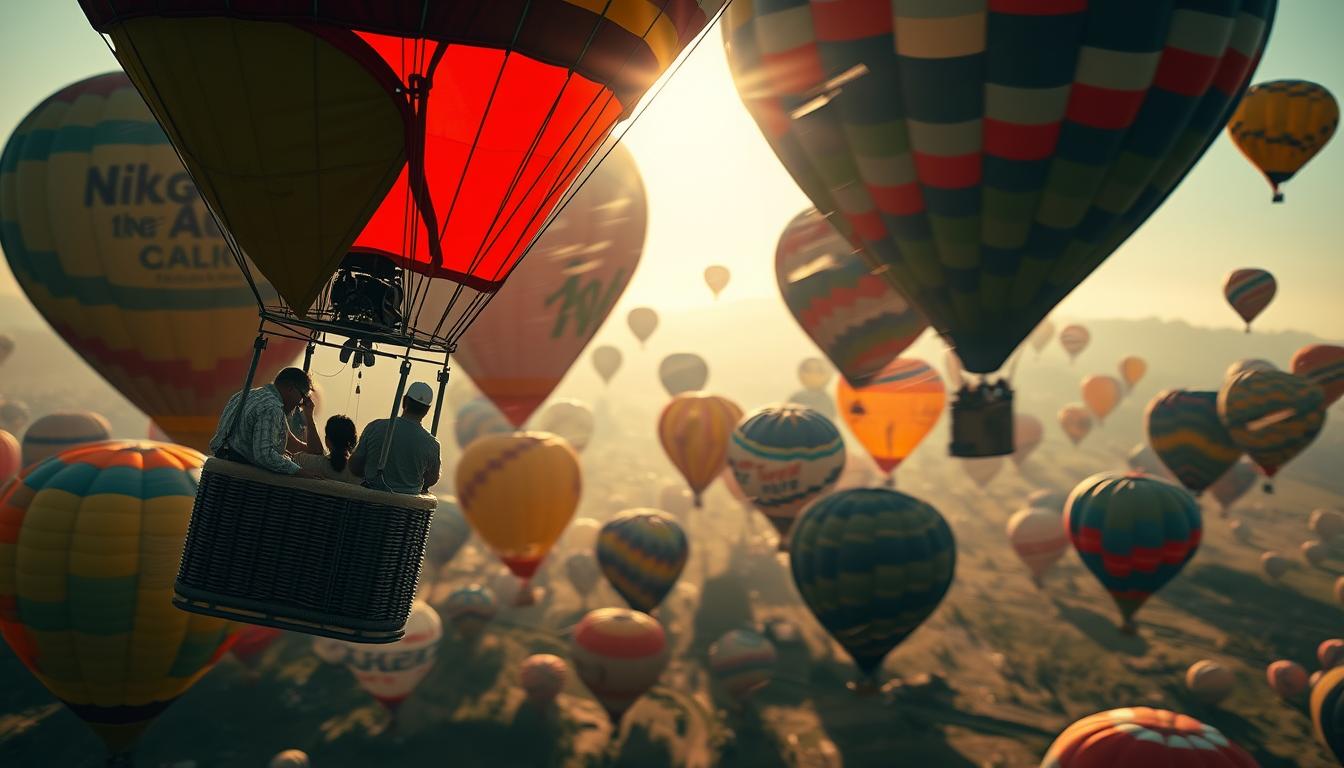 Do you feel turbulence in a hot air balloon?